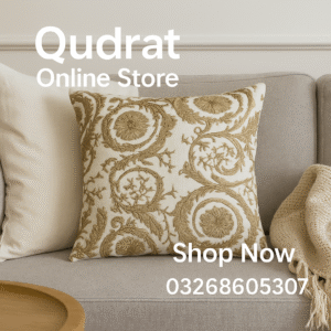 Embroidered Cushion Cover
