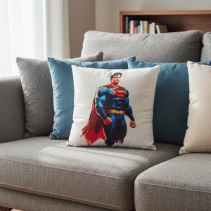 Superman Kids Cushion Cover – Power Up Your Child’s Room!