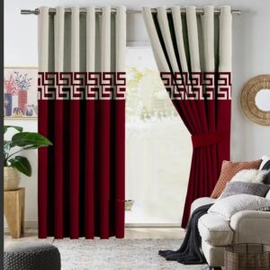 Greek Curtain Red