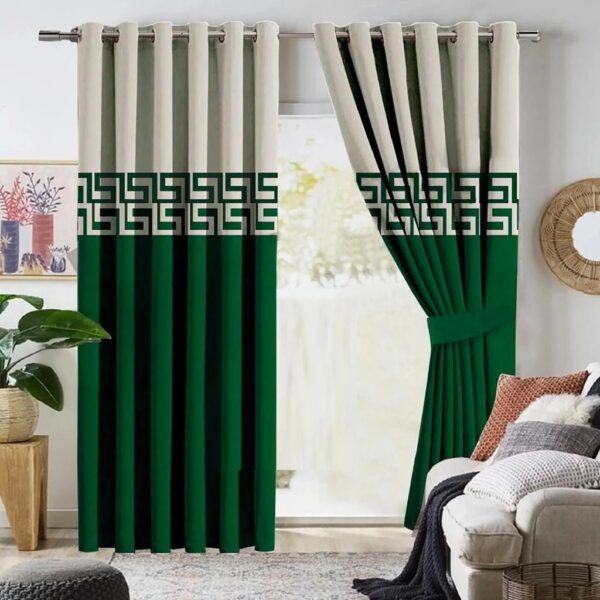 Greek Curtain Greek Curtain Grean