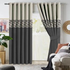 Greek Curtain Grey