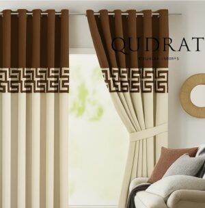 Greek Curtain Brown