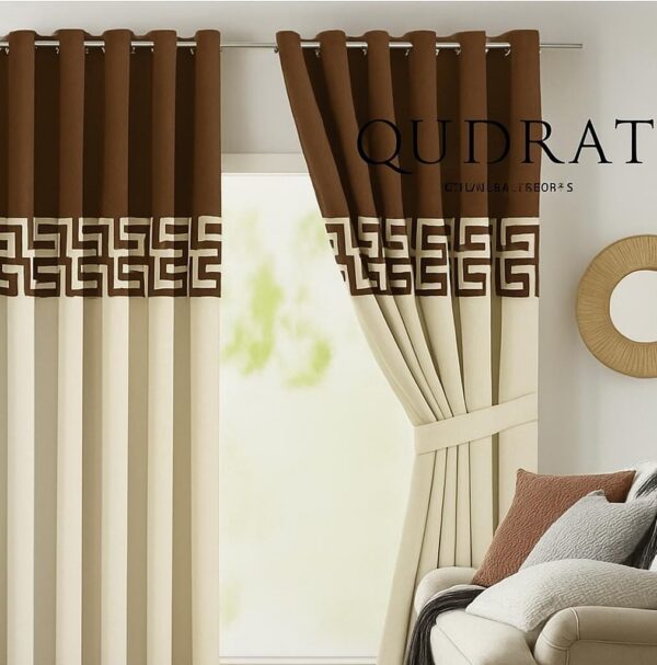Greek Curtain Greek Curtain Brown