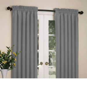 Rod Pocket Grey Color