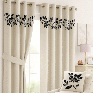Flower Curtain Off-White