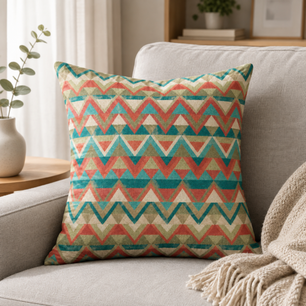 cushion Chevron/Zigzag Pattern