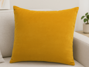 Velvet Cushion - Golden