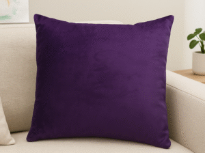 Velvet Cushion - Purple