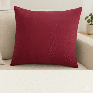 Velvet Cushion - Red