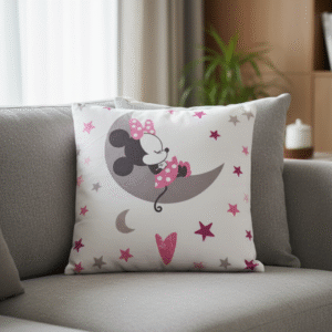 Mickey Mouse Kids Cushion Cover – Fun & Cute Design