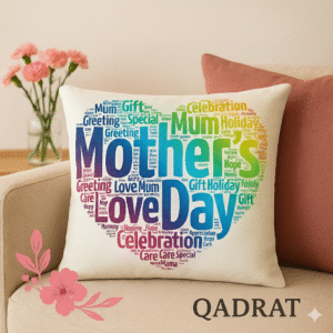 Mother’s Day Colorfull Heart Cushion