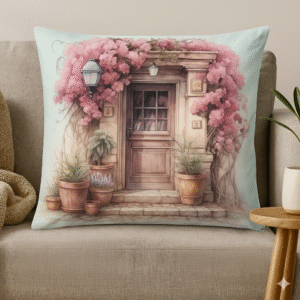 Flowering Archway Cushion