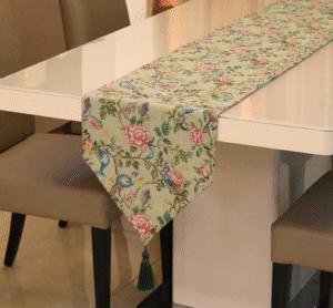 Peacock Table Runner
