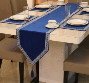 Table Runner & Mat Set - Blue