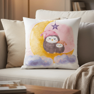 Owl & Half Moon Star