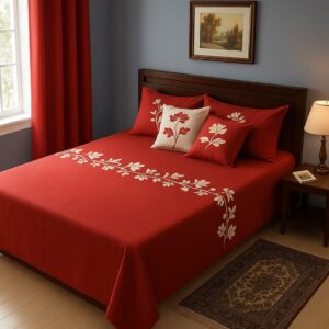 Red Bedsheet