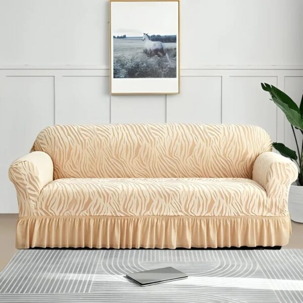 WhatsApp Image 2025-08-03 at 2.39.18 PM (1) Zebra Print Sofa Cove - Cream