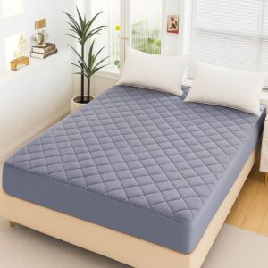 Waterproof Mattress Protector Bedsheet – Grey