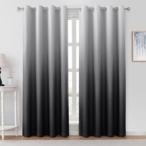 Black Flow Curtain