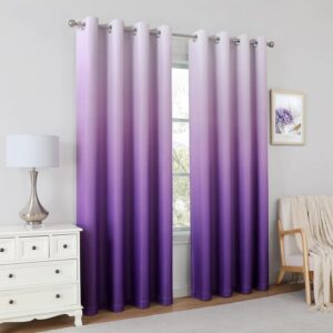 Purple Flow Curtain
