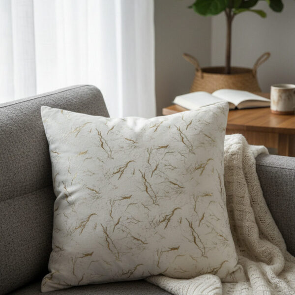 Celestial Gold Marble Cushion – Pack of 6 Covers