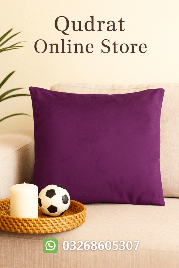 Purple Cushion – Pack of 6 Covers