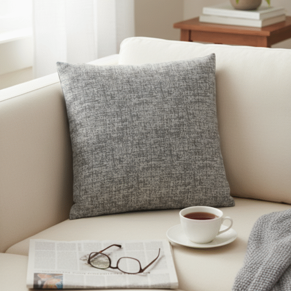 Grey Linen Mist Cushion – Pack of 3 Covers