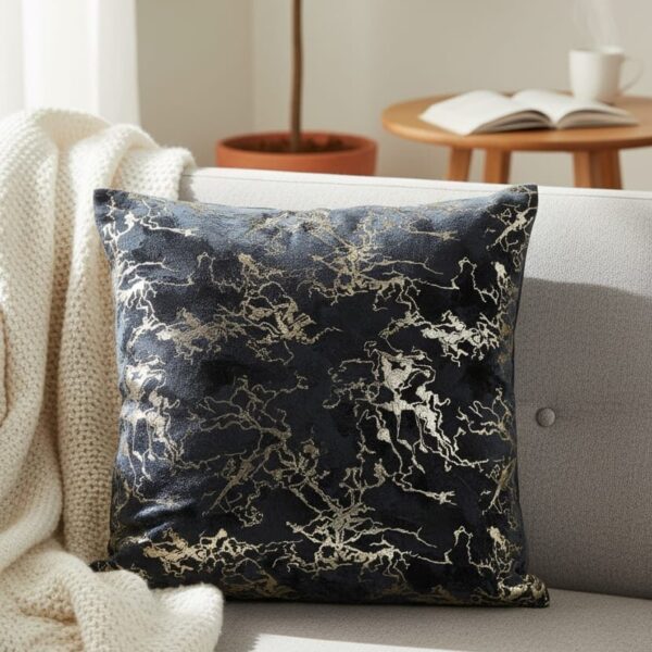 Midnight Bloom Mandala Cushion – Pack of 6 Covers