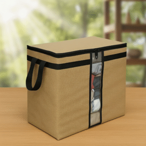 Orgnizer Box Organizer / Clothes Storage Bag - Brown