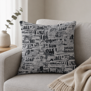 The Newsprint Cushion – Pack of 6 Covers