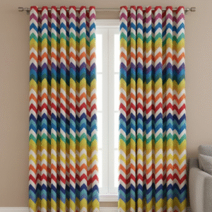 Carnival Chevron Curtain