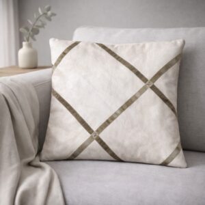 Square Ribon Cushion