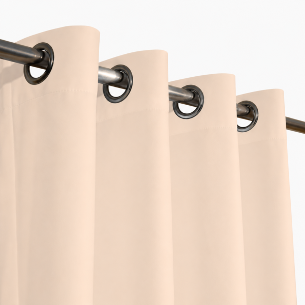 curtain Eyelet Curtain Warm Ivory Peach