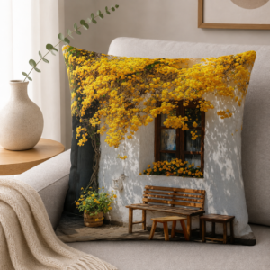 Sunlit Courtyard Bench Cushion