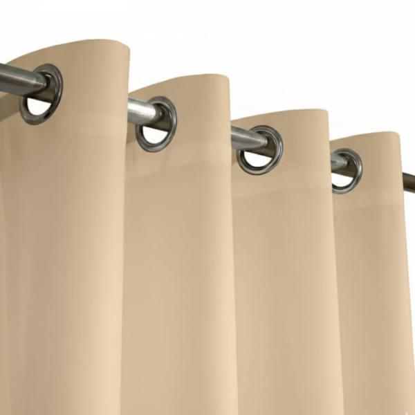 Eyelet Curtain - Beig