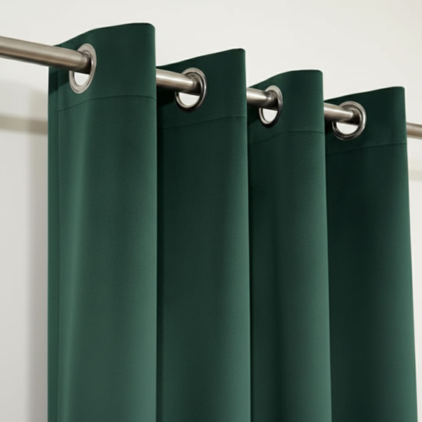Eyelet Curtain - Green