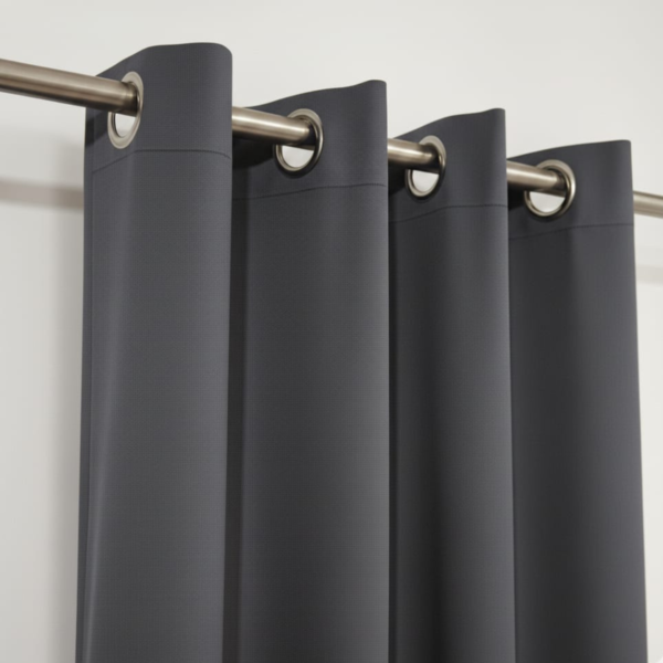Eyelet Curtain - Grey