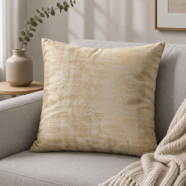 Golden Textured Cushion – Pack of 6 Covers