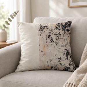Oatmeal & Marble Panel Cushion – Pack of 3 Covers